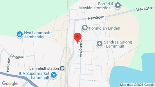 Apartments for rent i Växjö - kort over placeringen