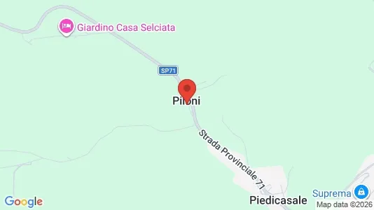 Apartments for rent i Calvi dell'Umbria - kort over placeringen