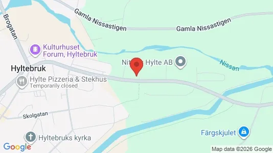 Apartments for rent i Hylte - kort over placeringen