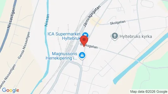 Apartments for rent i Hylte - kort over placeringen