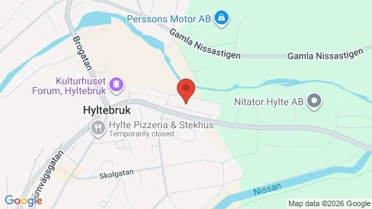 Apartments for rent i Hylte - kort over placeringen