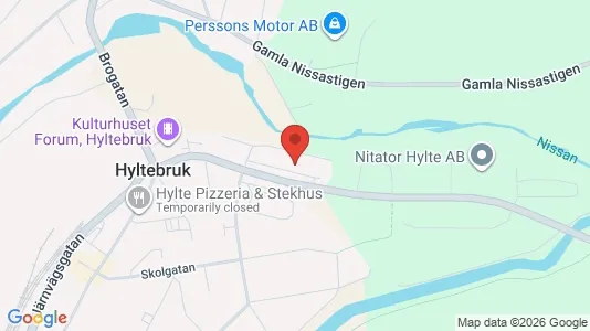 Apartments for rent i Hylte - kort over placeringen