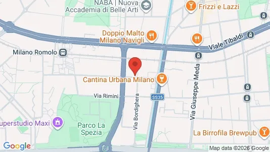 Rooms for rent i Milano Zona 5 - Vigentino, Chiaravalle, Gratosoglio - kort over placeringen