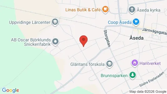 Apartments for rent i Uppvidinge - kort over placeringen