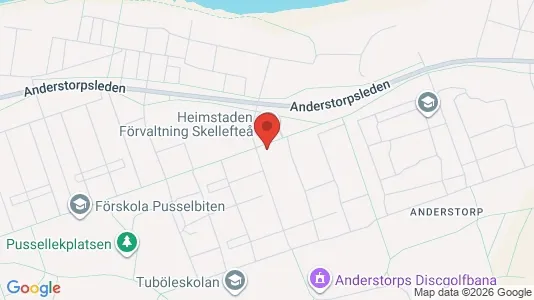 Apartments for rent i Skellefteå - kort over placeringen