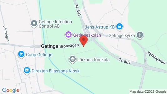 Apartments for rent i Halmstad - kort over placeringen