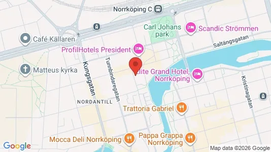 Apartments for rent i Norrköping - kort over placeringen