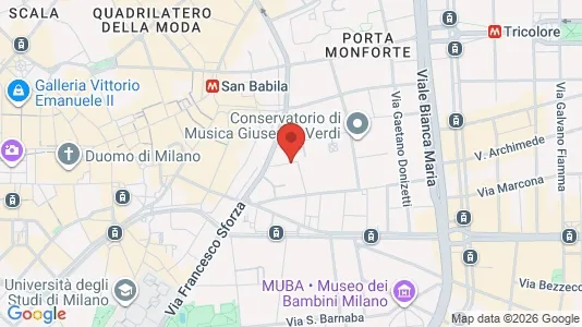 Rooms for rent i Milano Zona 1 - Centro storico - kort over placeringen