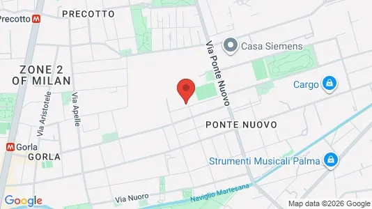Apartments for rent i Milano Zona 2 - Stazione Centrale, Gorla, Turro, Greco, Crescenzago - kort over placeringen