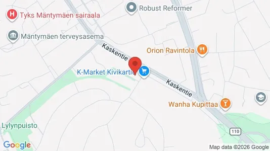 Apartments for rent i Turku - kort over placeringen