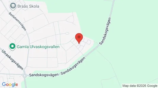 Apartments for rent i Växjö - kort over placeringen