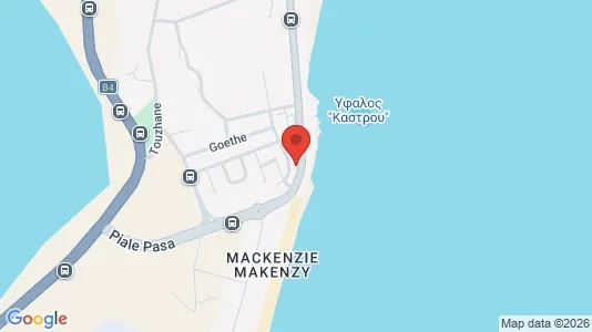 Apartments for rent i Larnaca - kort over placeringen