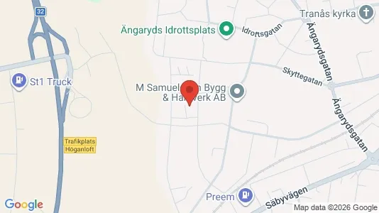 Apartments for rent i Tranås - kort over placeringen