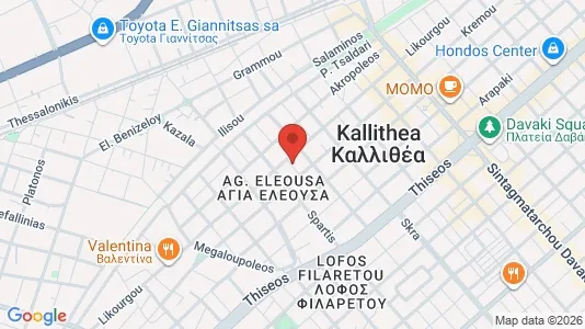 Apartments for rent in Kallithea - Photo from Google Street View