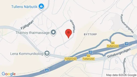 Apartments for rent i Borås - kort over placeringen