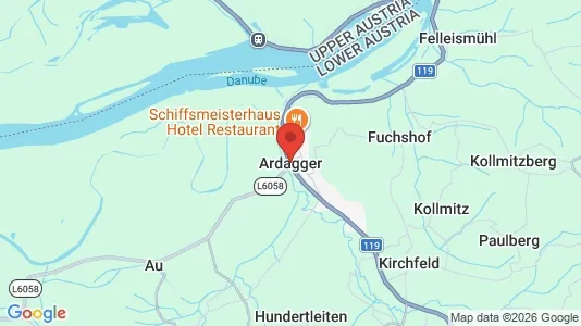 Apartments for rent i Ardagger - kort over placeringen
