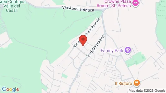 Apartments for rent i Roma Municipio XII – Monte Verde - kort over placeringen