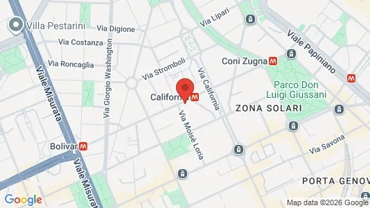 Apartments for rent i Milano Zona 6 - Barona, Lorenteggio - kort over placeringen