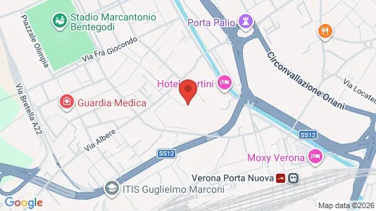 Rooms for rent in Verona - Photo from Google Street View