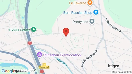 Apartments for rent i Bern-Mittelland - kort over placeringen