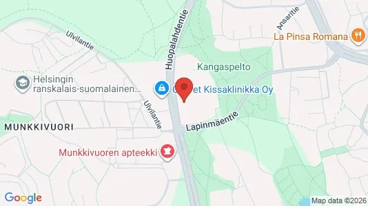 Apartments for rent i Helsinki Läntinen - kort over placeringen