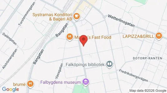 Apartments for rent i Falköping - kort over placeringen