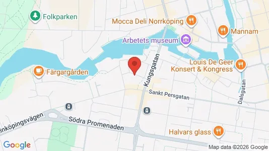 Apartments for rent i Norrköping - kort over placeringen