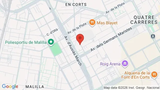 Apartments for rent i la Punta - kort over placeringen