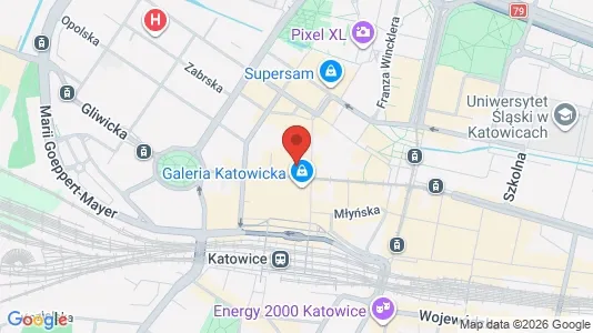 Apartments for rent in Katowice - Photo from Google Street View
