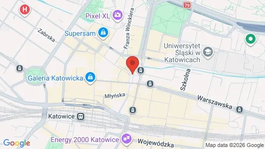 Apartments for rent in Katowice - Photo from Google Street View
