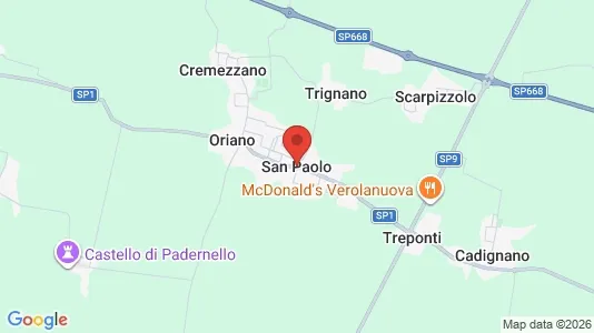 Apartments for rent i San Paolo - kort over placeringen