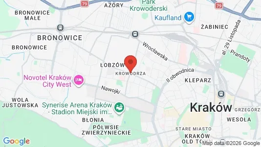 Apartments for rent in Kraków Krowodrza - Photo from Google Street View