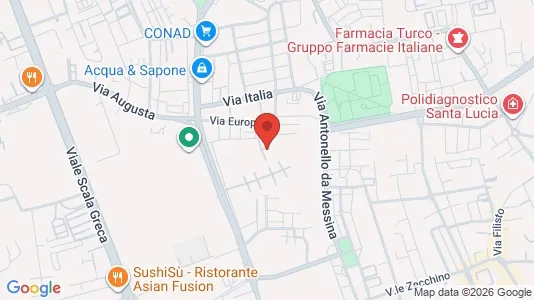Apartments for rent i Siracusa - kort over placeringen