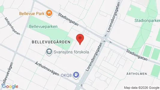 Apartments for rent i Malmö City - kort over placeringen