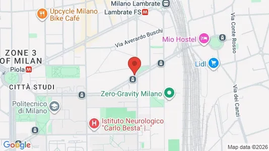 Apartments for rent i Milano Zona 3 - Porta Venezia, Città Studi, Lambrate - kort over placeringen