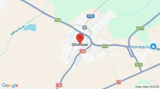 Houses for rent i Ghimbav - kort over placeringen