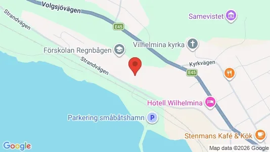 Apartments for rent i Vilhelmina - kort over placeringen