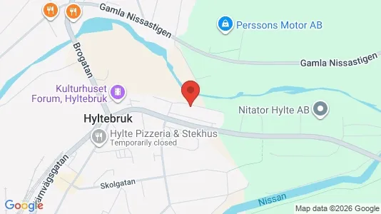 Apartments for rent i Hylte - kort over placeringen