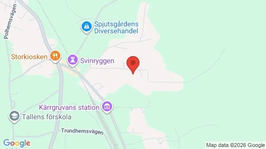 Apartments for rent i Norberg - kort over placeringen