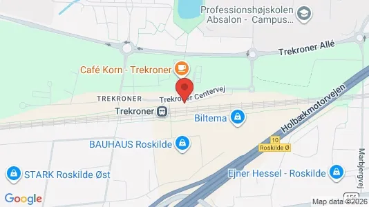 Apartments for rent i Roskilde - kort over placeringen