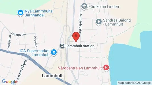 Apartments for rent i Växjö - kort over placeringen