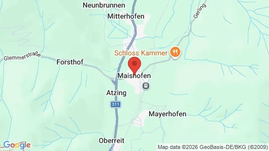 Apartments for rent i Maishofen - kort over placeringen