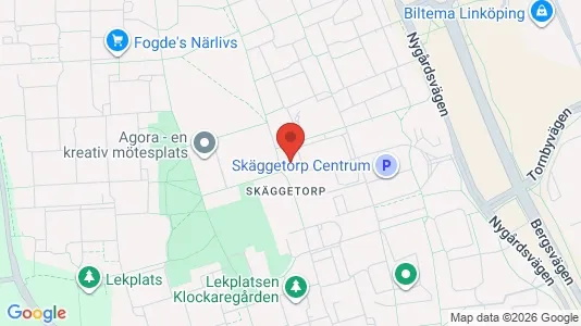 Apartments for rent i Linköping - kort over placeringen