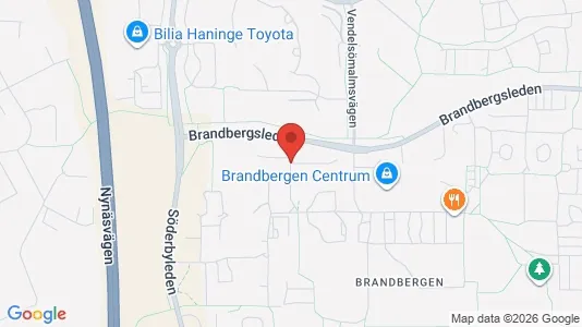 Apartments for rent i Haninge - kort over placeringen