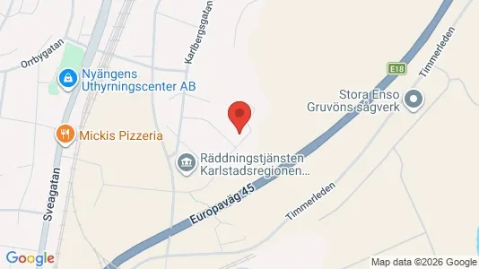 Apartments for rent i Grums - kort over placeringen