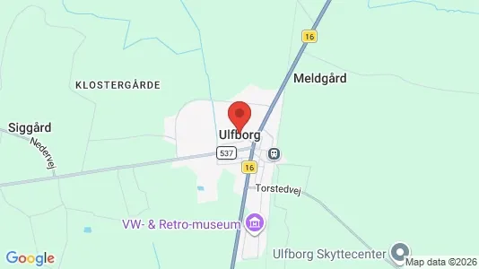Apartments for rent i Ulfborg - kort over placeringen