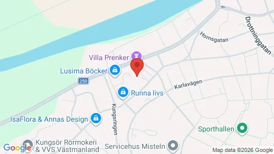 Apartments for rent i Kungsör - kort over placeringen