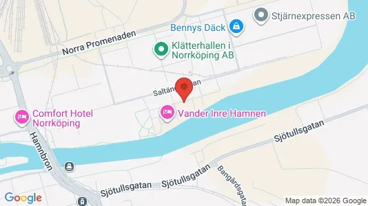 Apartments for rent i Norrköping - kort over placeringen