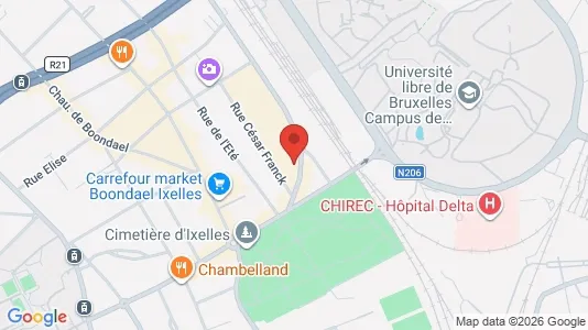 Apartments for rent in Brussels Elsene - Photo from Google Street View