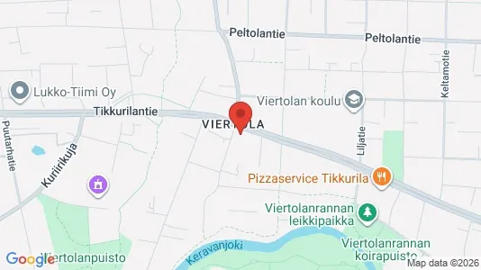 Apartments for rent i Vantaa - kort over placeringen